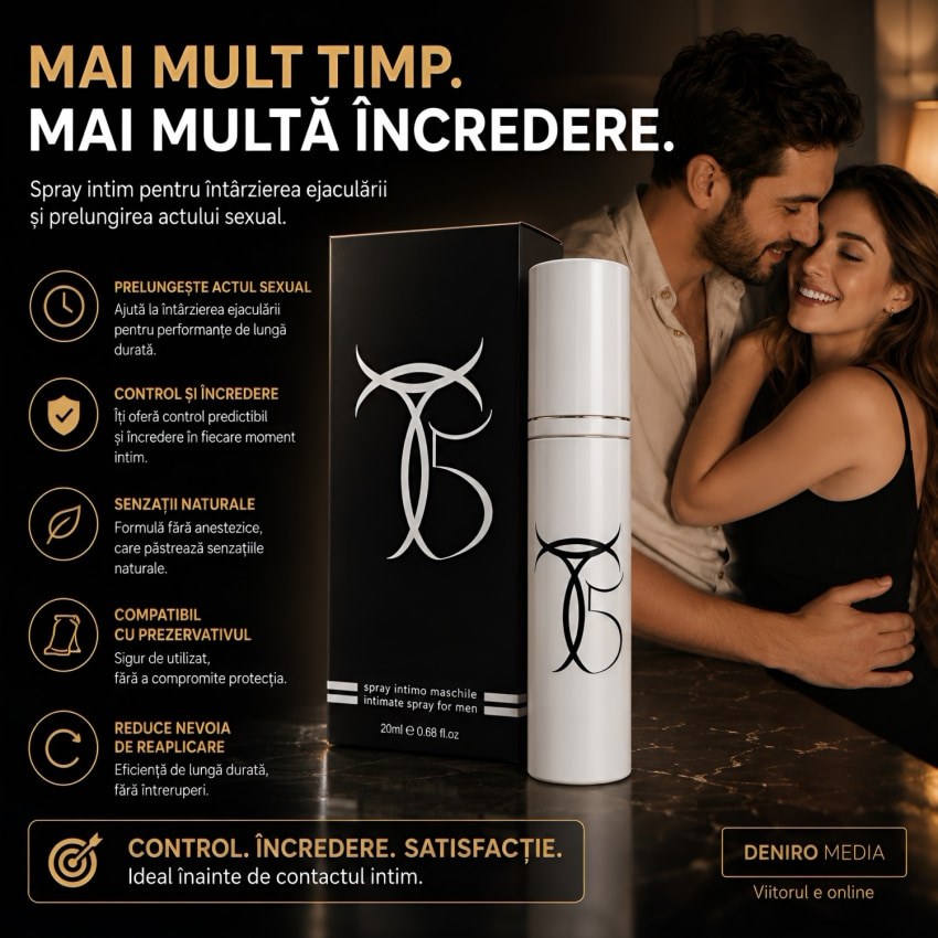 Spray Ejaculare înainte de vreme Tauro Delay 5ml