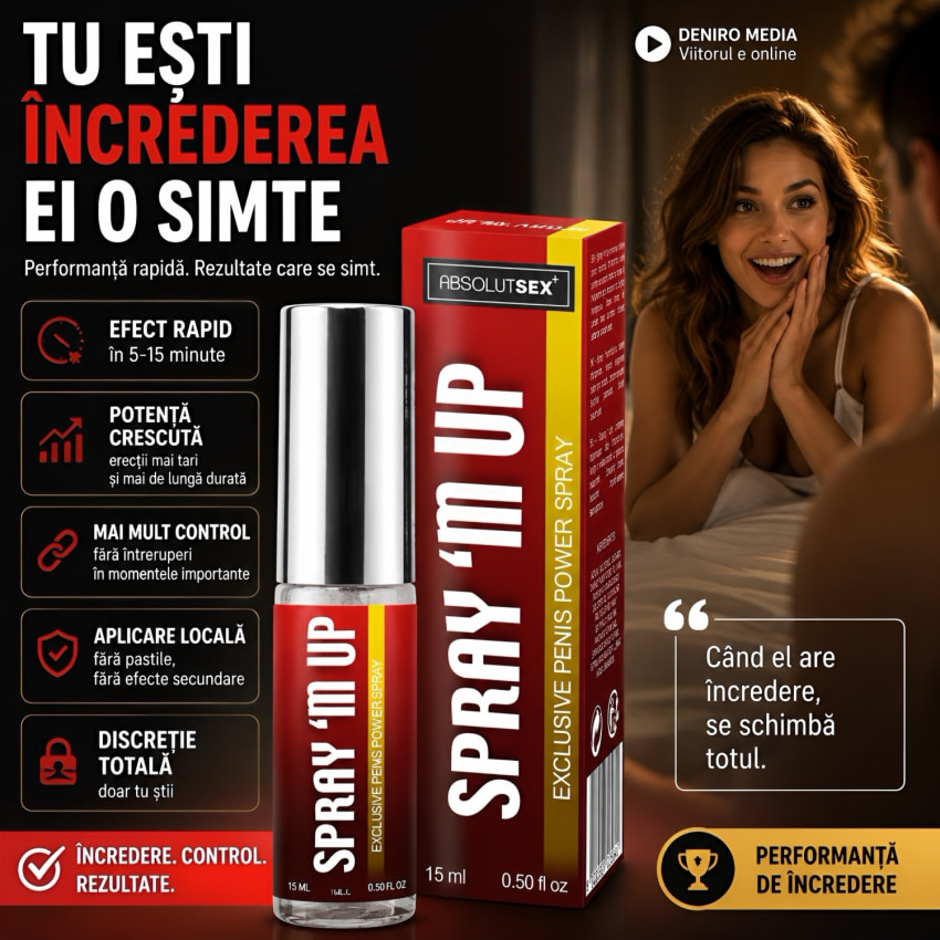 Spray-M-Up Erecție Și Vigoare 15ml