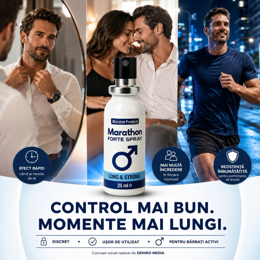 Spray Maraton Forte Pentru Întârziere Și Erecție 25ml