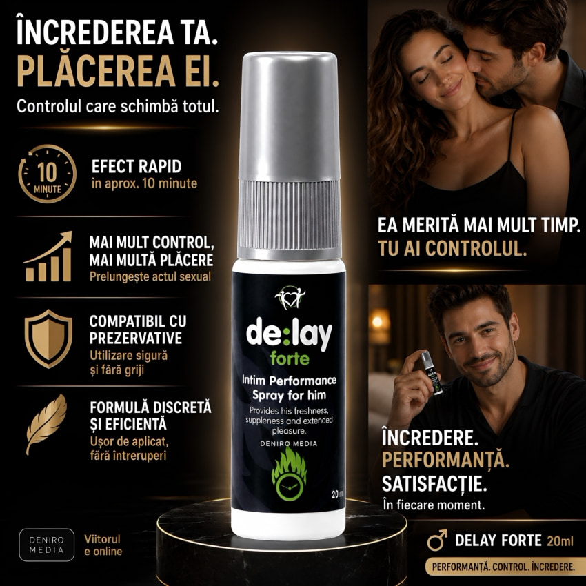 Spray Pentru Ejaculare Prematură Delay Forte 20ml