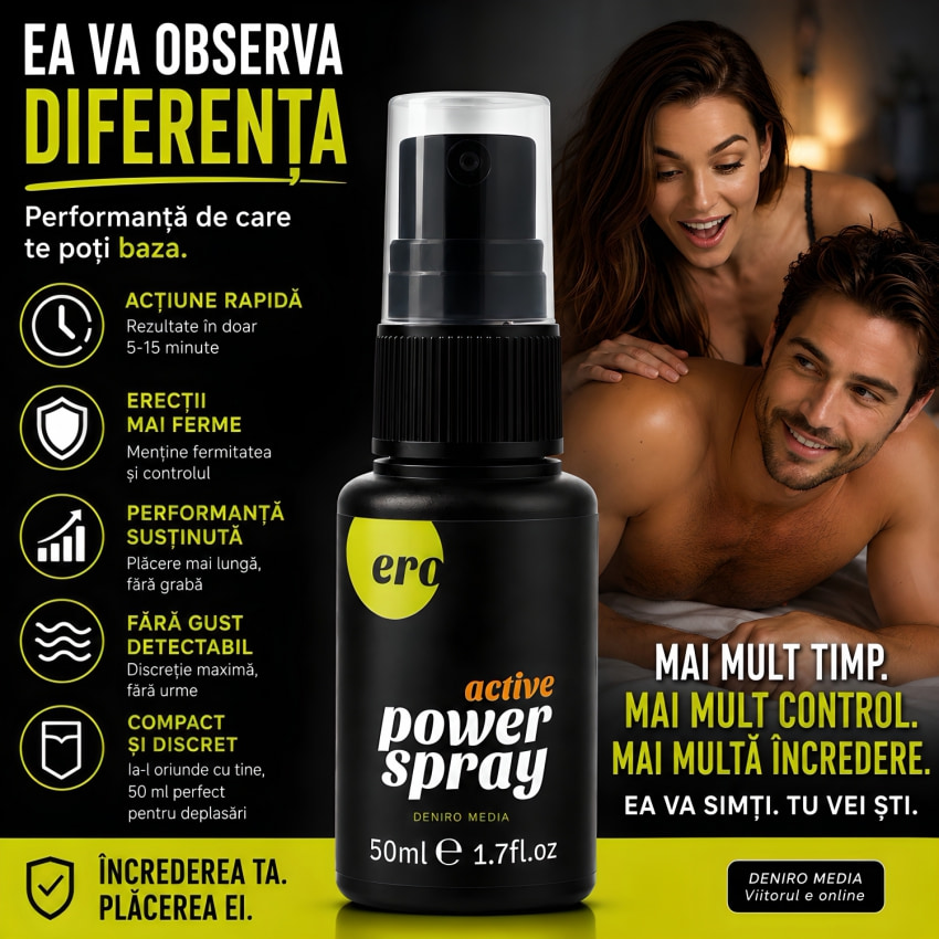Spray Pentru Erecții Ero Active Power Spray Men 50 ml