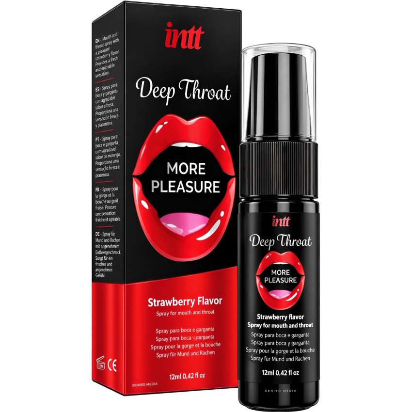 Spray Pentru Supt Mai Adânc Cu Căpşuni 12 ml