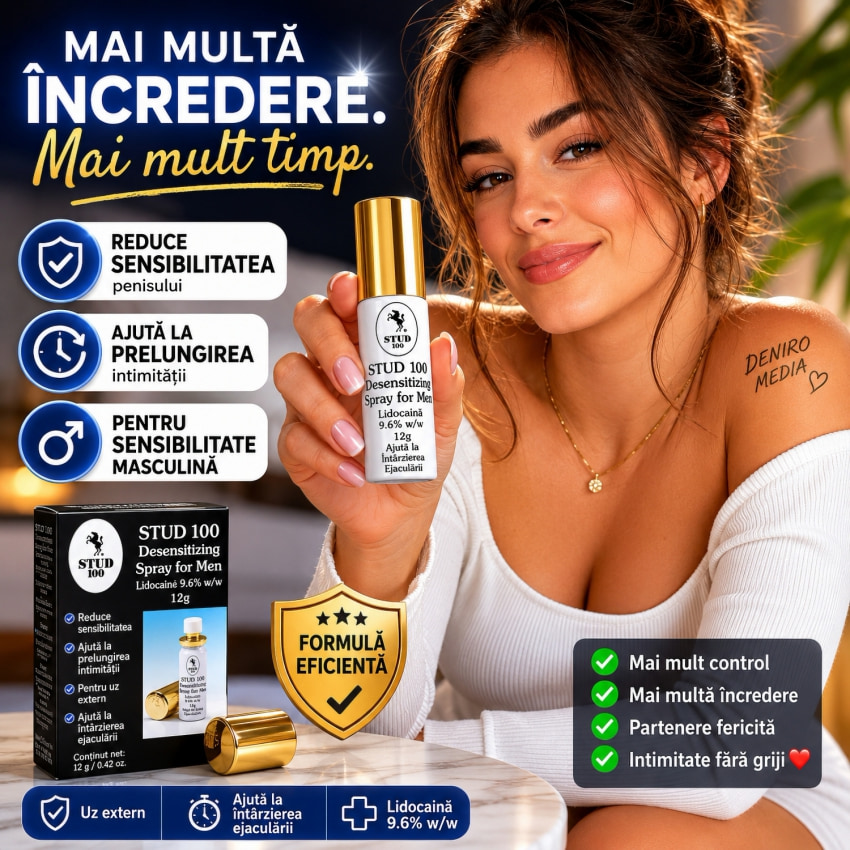 Spray Stud 100 Original Întârziere Ejaculare 12g