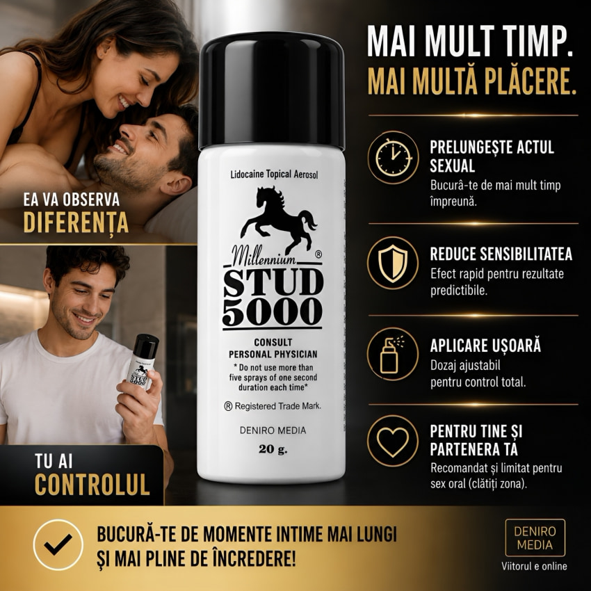 Spray Stud 5000 Pentru Întârzierea Ejaculării