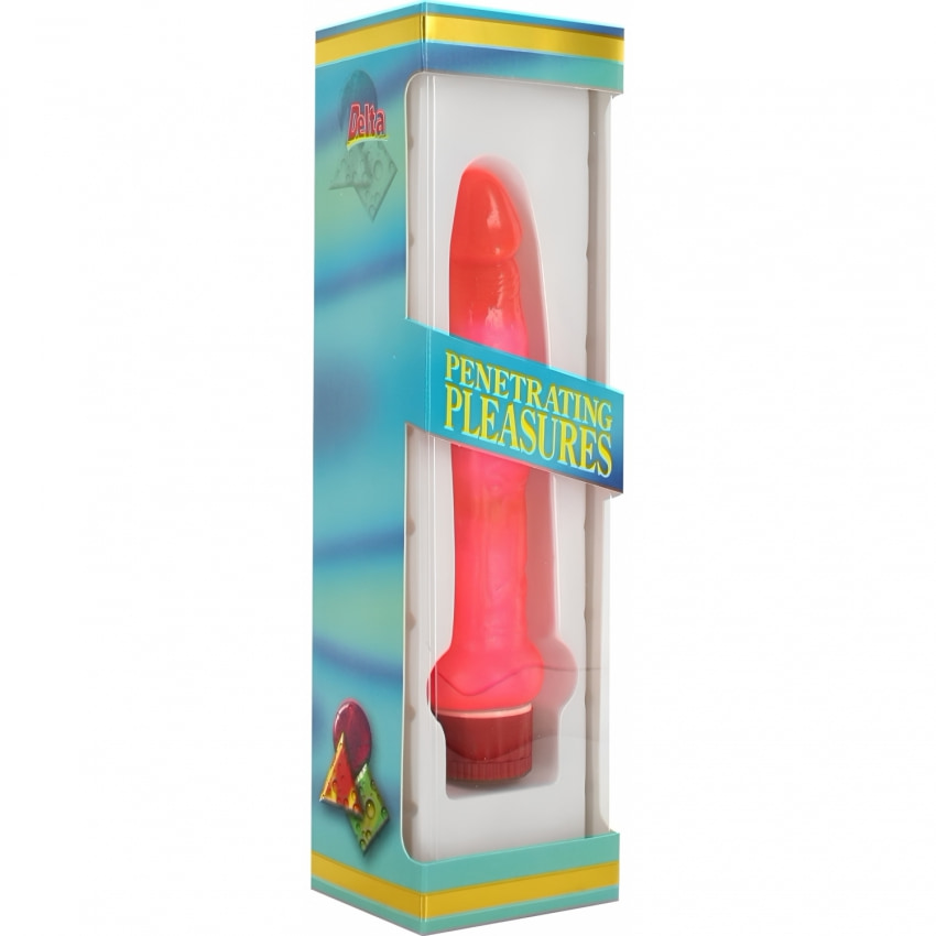 Stimulator Gelatinos Pentru Zona Posterioară 16cm Roz