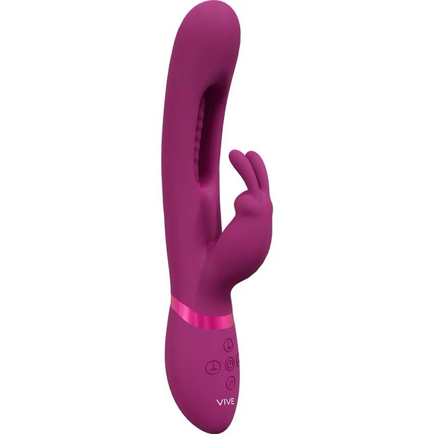 Stimulator Mika Triple Motor Rabbit Flapping Roz
