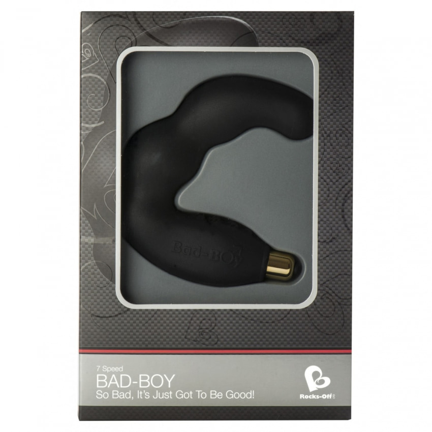 Stimulator Prostată Bad Boy Red 7 Speed Negru