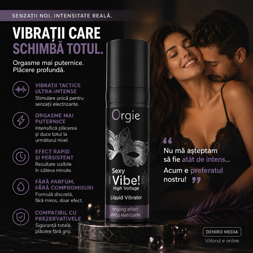 Stimulent Urmare Vibrație High Voltage 15ml
