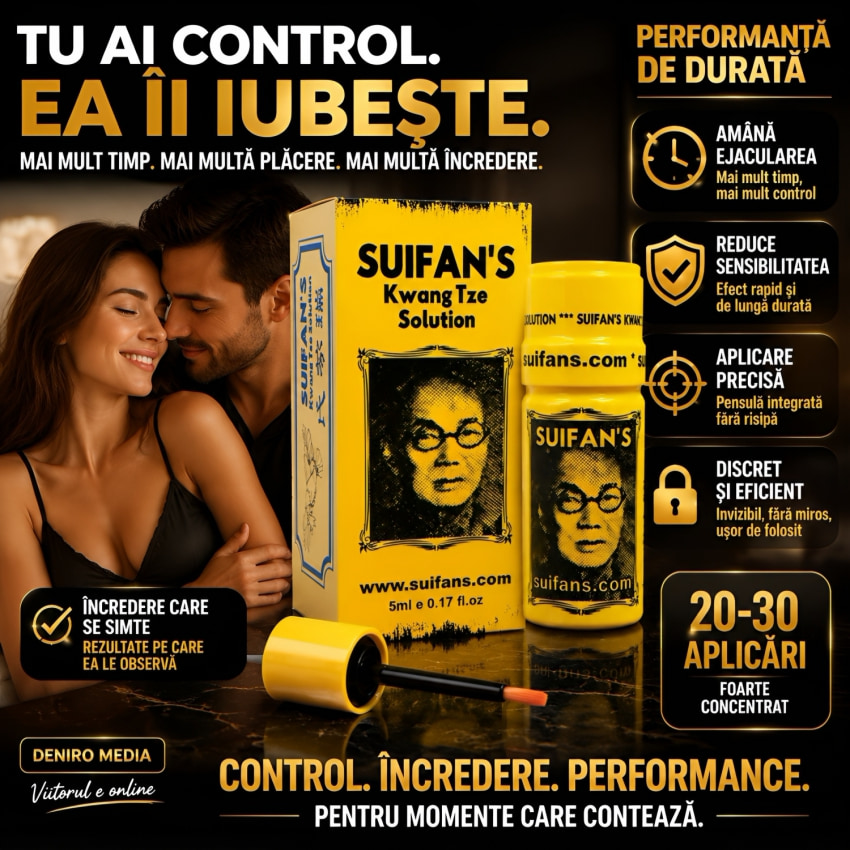 Suifan Kwang Tze China Brush Control Al Ejaculării 5ml