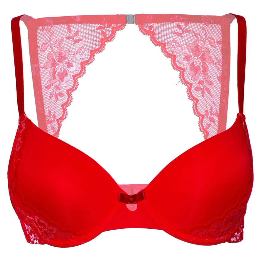 Sutien Daring Intimates Push-up Lace Racerback Roșu M
