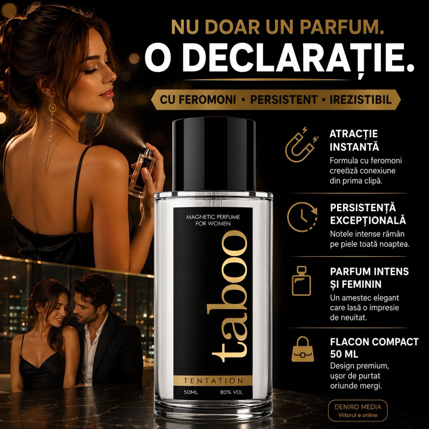 Taboo Esență Tentantă Cu Hormoni de atracție De Atracție Feminini 50ml