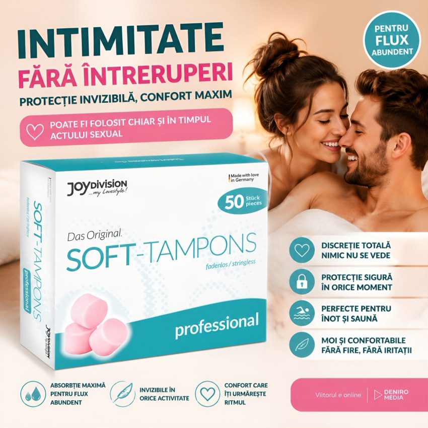 Tampoane Interne Autentic Soft Natural Profesional