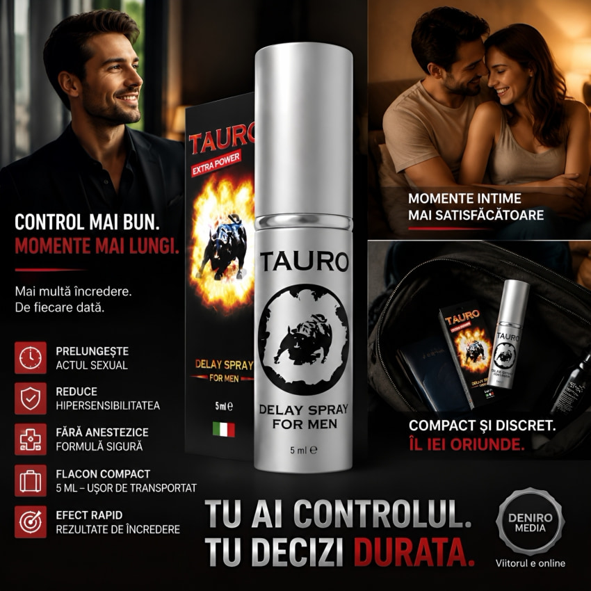 Tauro Spray Întârziere Ejaculare 5ml