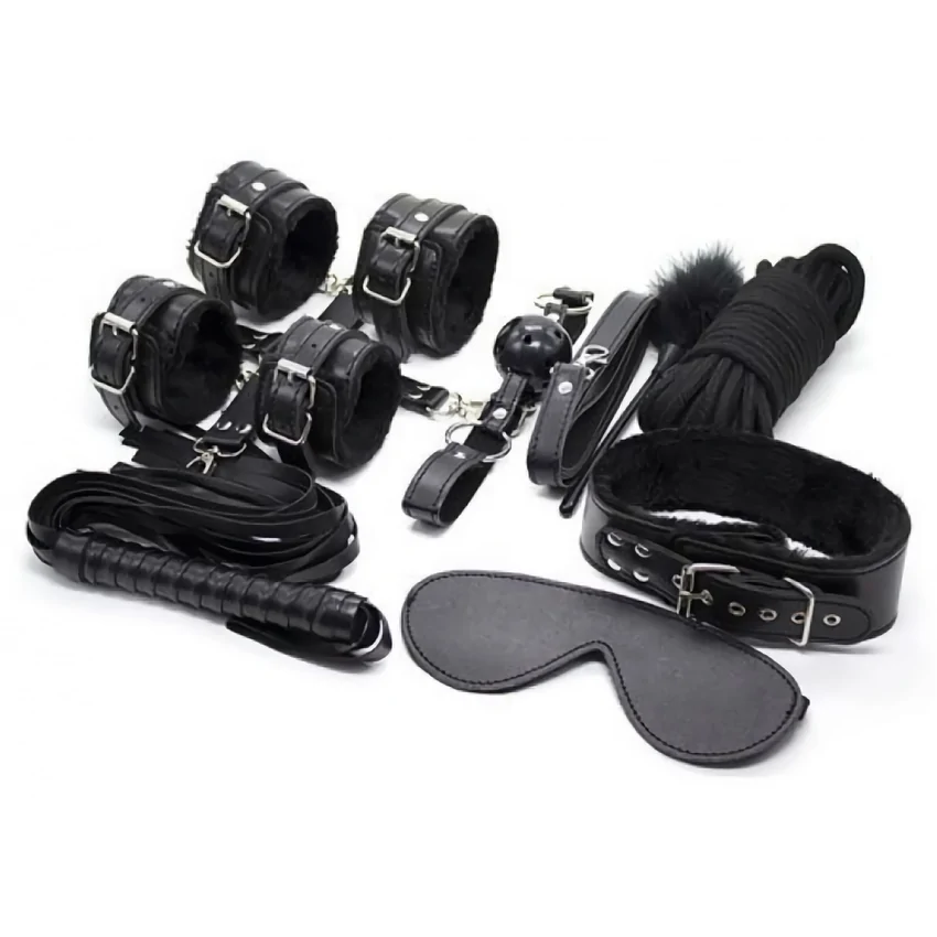 Top Bondage Kit Negru
