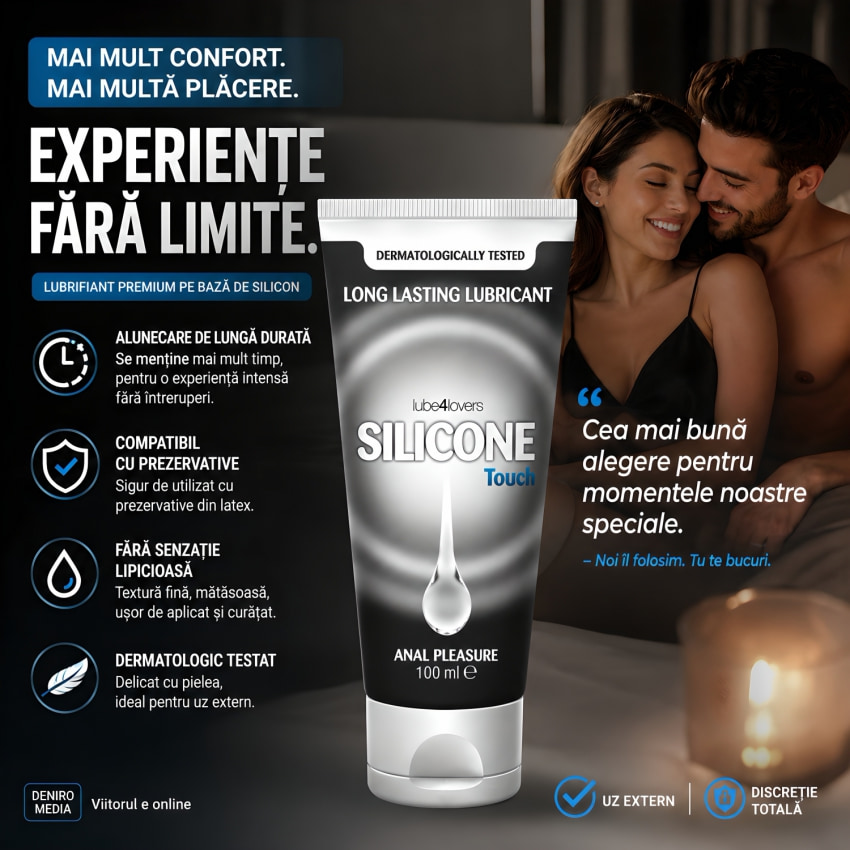 Toyz4Lovers silicone Touch 100 ml: Alunecare anală