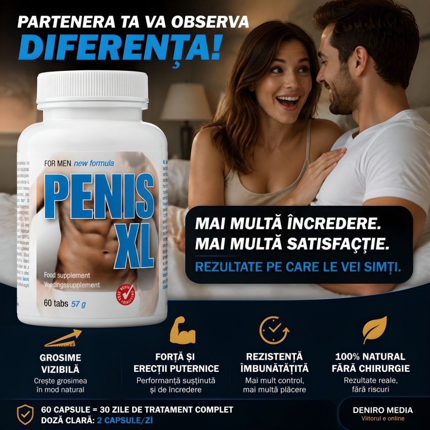 Tratament Mărirea Penisului Penis XL 60buc