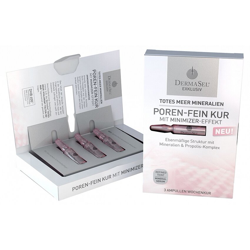 Tratament pori curați, Dermasel, 3 ml