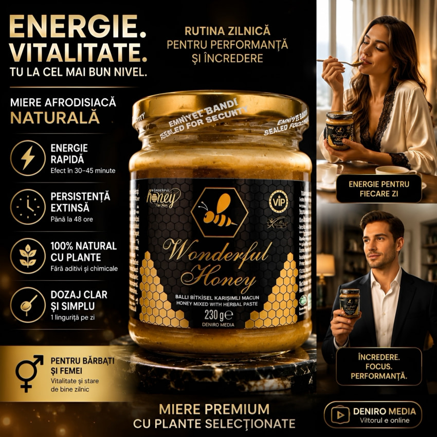 Tratament Vigoare Wonderful Miere 240g