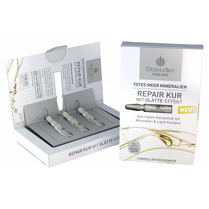 Tratament reparator antirid, cu măsline, acai berry, Dermasel, 3 ml