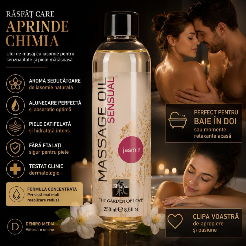 Ulei Masaj Shiatsu Iasomie 250 ml