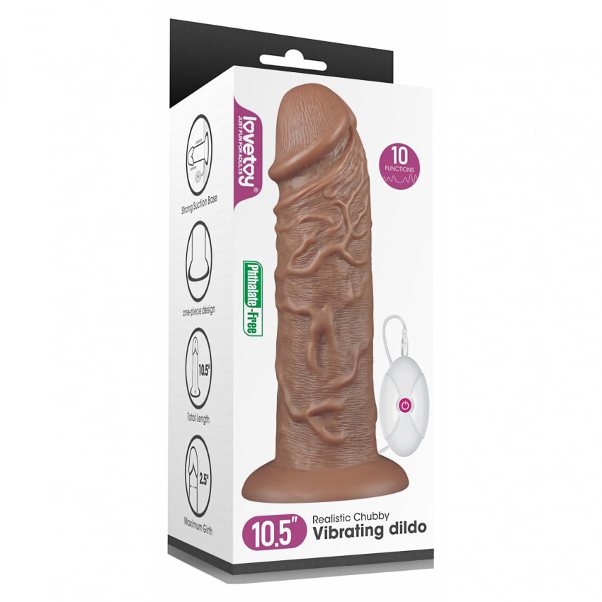 Vibrator 27cm Realistic Chubby Maro