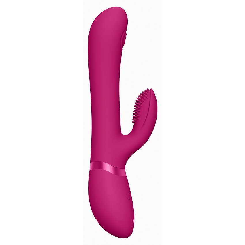 Vibrator Etsu Pulse Wave Punctul G Rabbit And Clitoral Roz