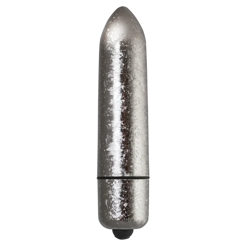 Vibrator Frosted Fleurs Snowflake Argintiu