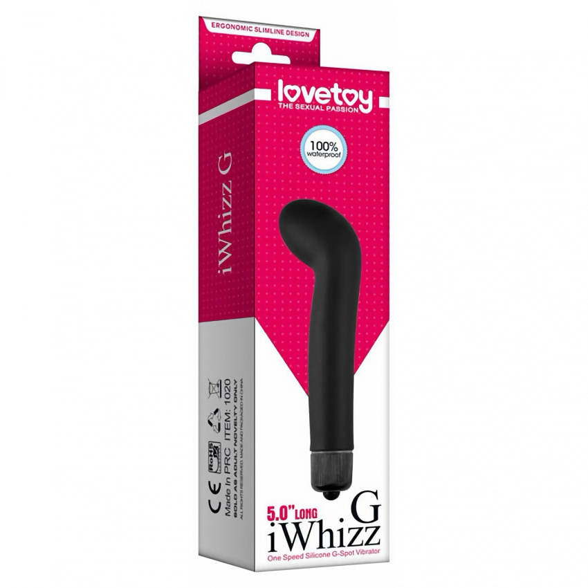 Vibrator iWhizz G 12.5cm Negru