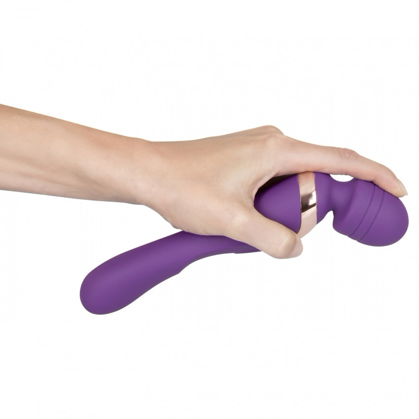Vibrator Double Massager pentru Punctul G și Masaj Mov