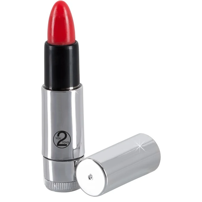 Vibrator Kiss Me Lipstick Roșu