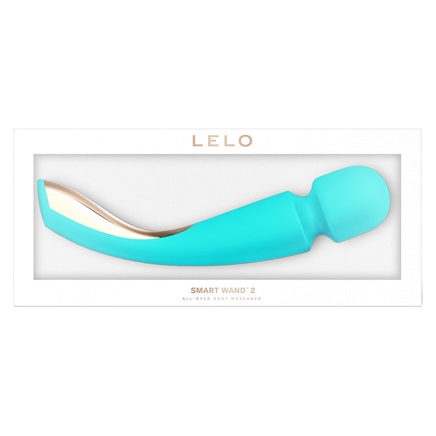 Vibrator clitoridian LELO Smart Wand 2 Medium Turcoaz