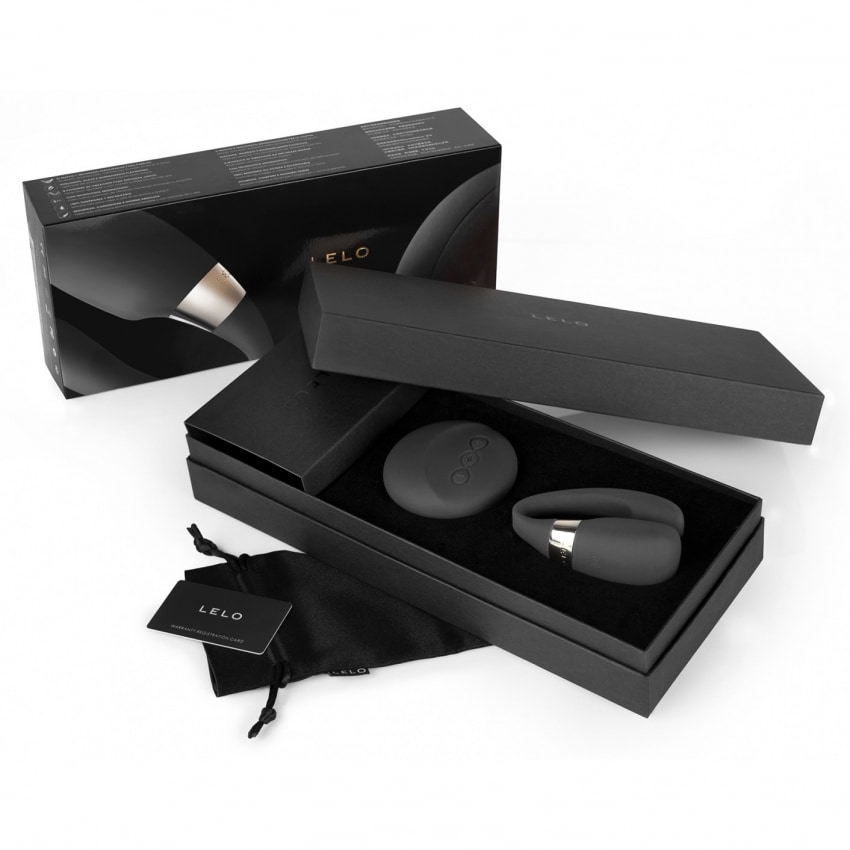 Vibrator Lelo Tiani 3 pentru Stimularea în Cuplu Negru