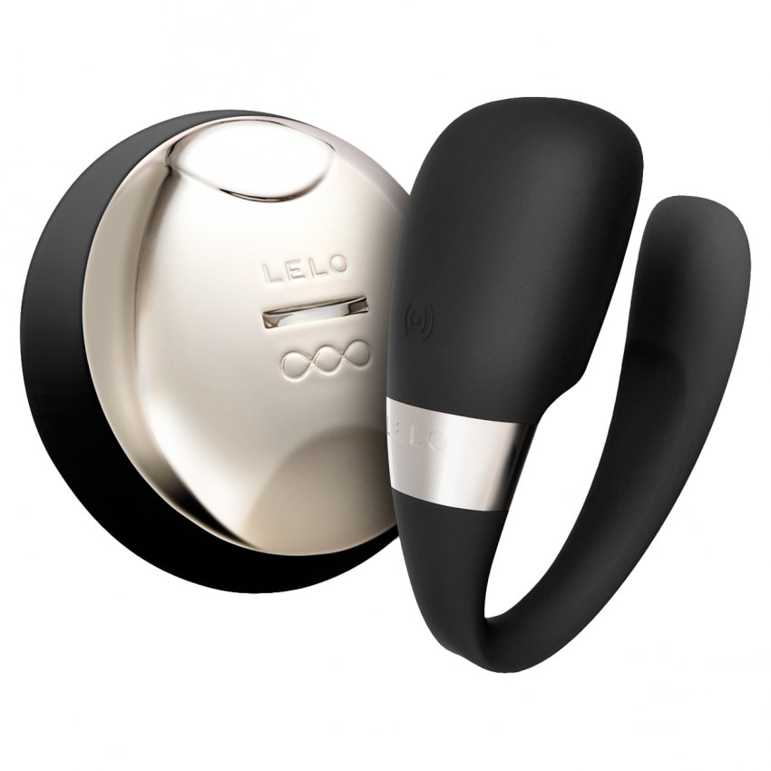 Vibrator Lelo Tiani 3 pentru Stimularea în Cuplu Negru