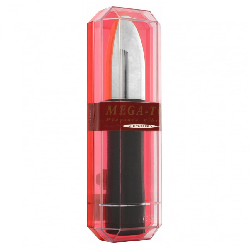 Vibrator Multispeed Mega-Top Argintiu