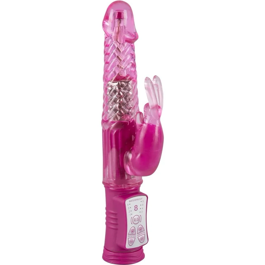 Vibrator Rabbit Sugar Babe 22cm Roz