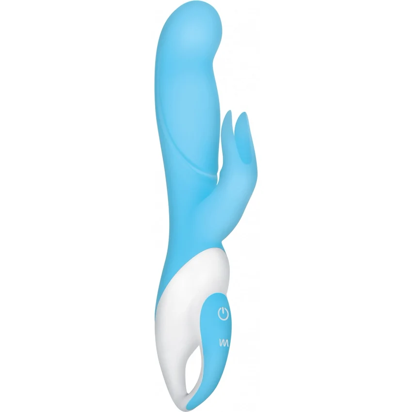 Vibrator Raging Rabbit Albastru 20.3cm