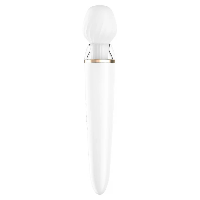 Vibrator Satisfyer Double Wander XXL Alb