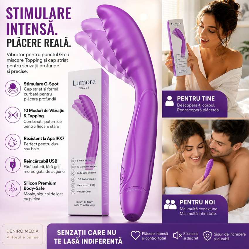 Vibrator Tapping Pentru Punctul G Mov