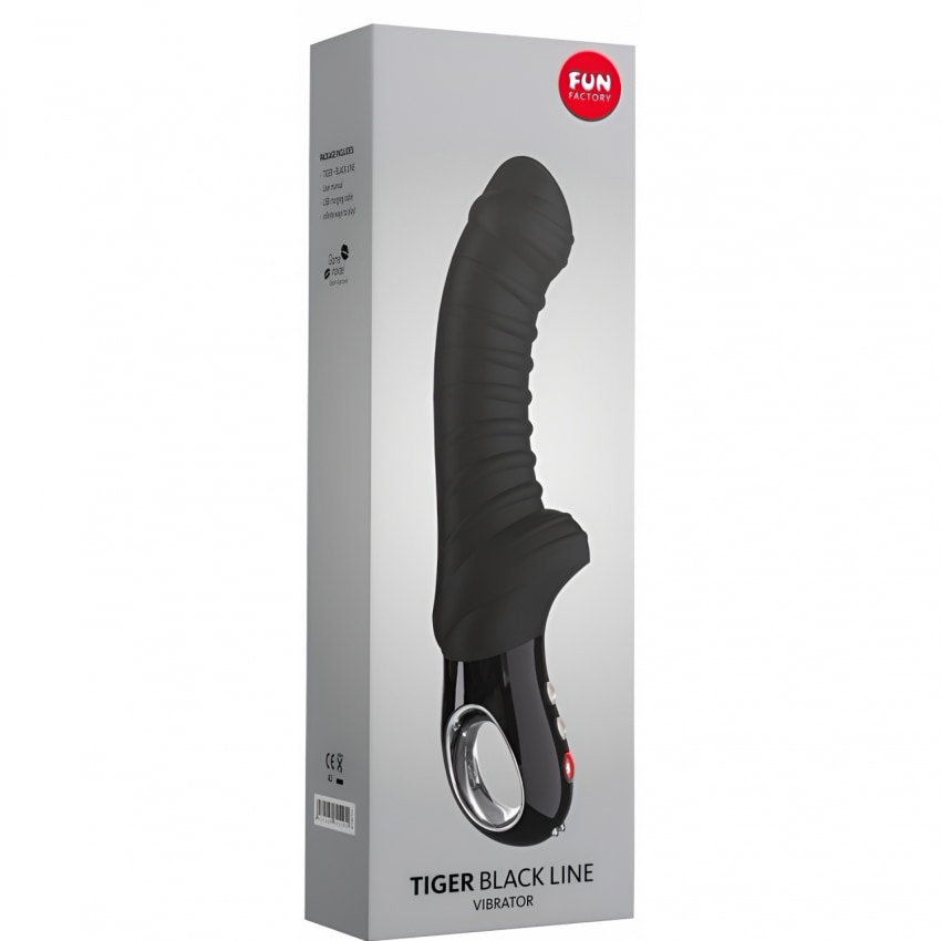 Vibrator Tiger Negru