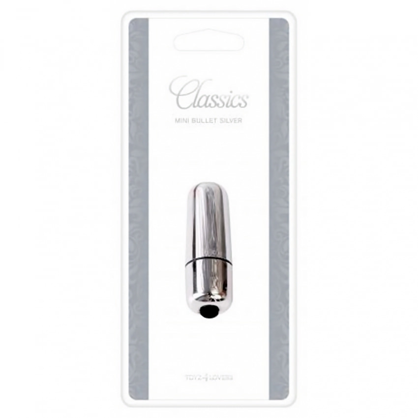 Vibrator Toyz4Lovers Mini Egg Argintiu