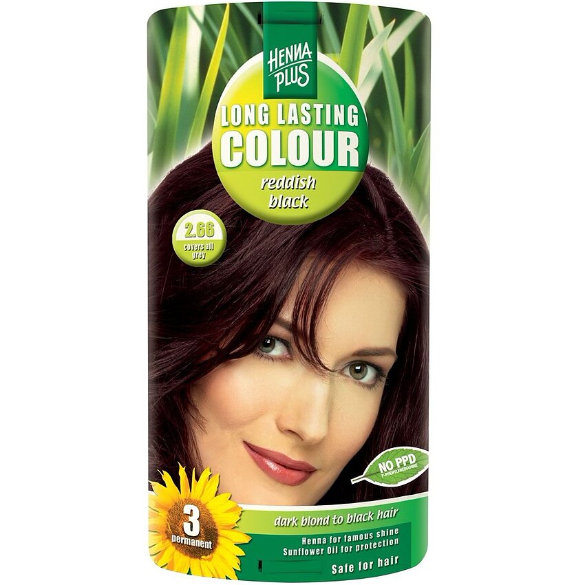 Vopsea Păr Long Lasting Colour 2.66 Reddish Black