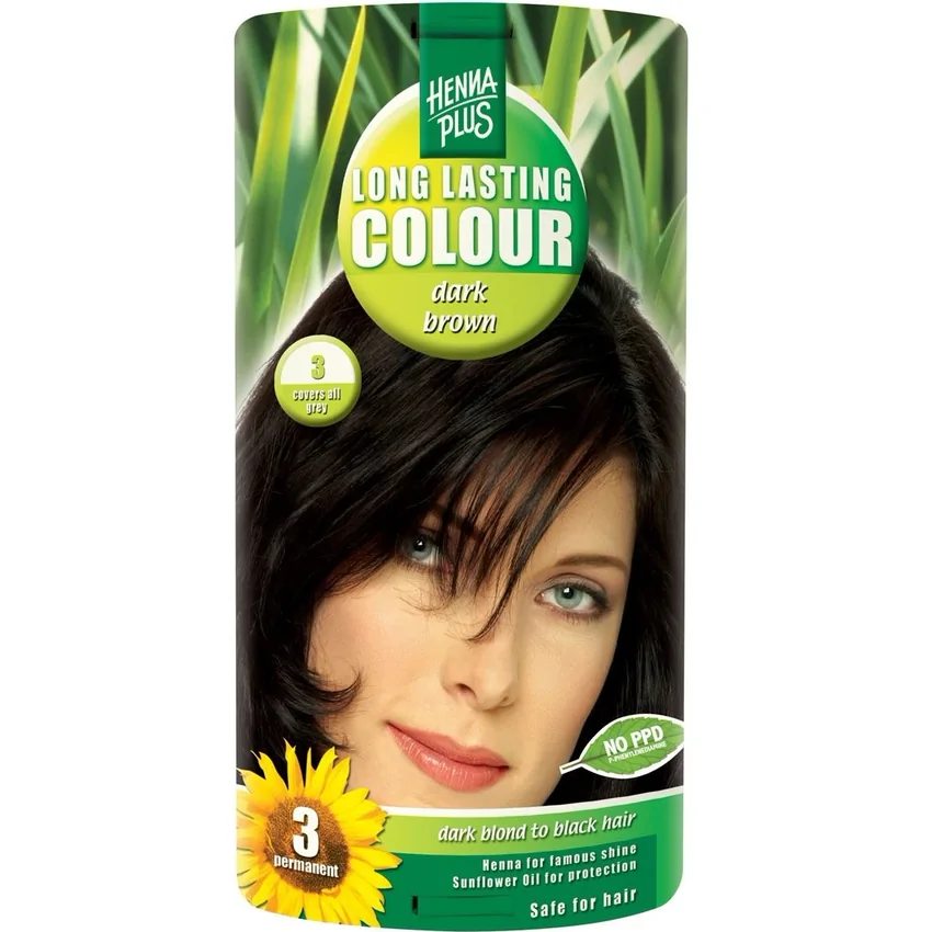 Vopsea Păr Long Lasting Colour 3 Dark Brown
