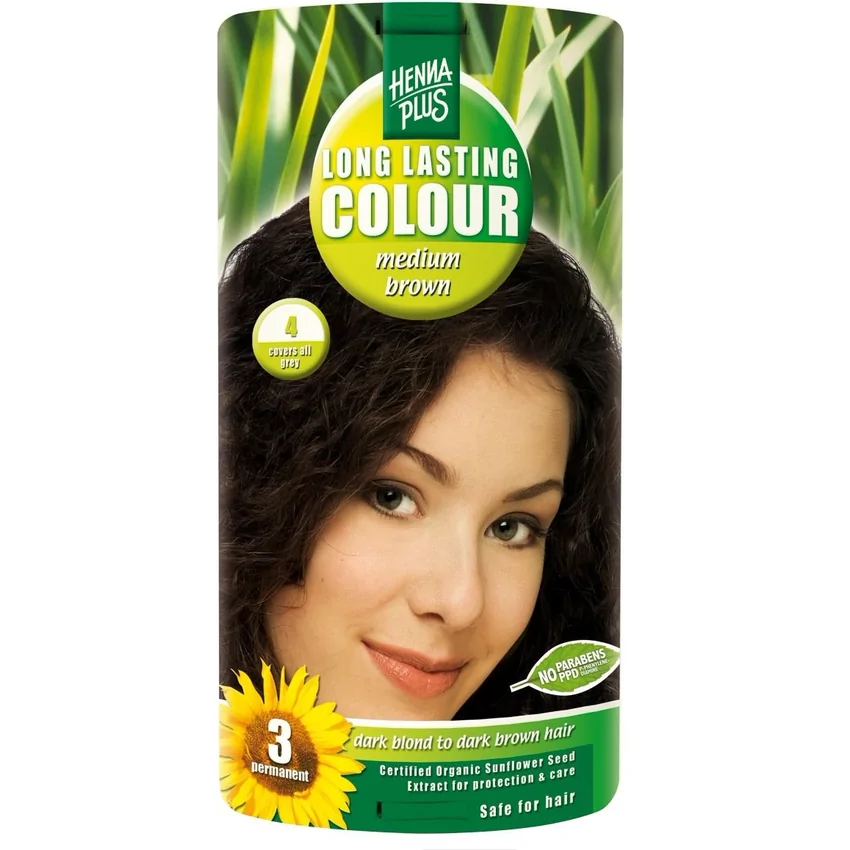 Vopsea Păr Long Lasting Colour 4 Medium Brown