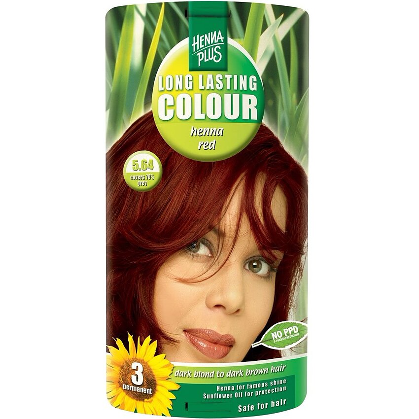 Vopsea Păr Long Lasting Colour 5.64 Henna Red Hennaplus