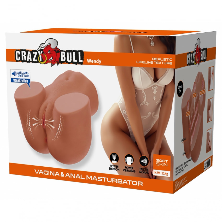 Wendy Masturbator Realist cu Două Intrări, 10 Vibrații