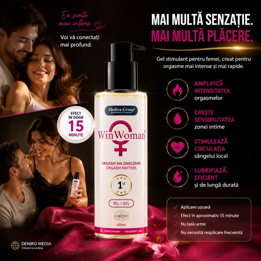Win Woman Gel Orgasm Intens Și Creșterea Libidoului 150ml