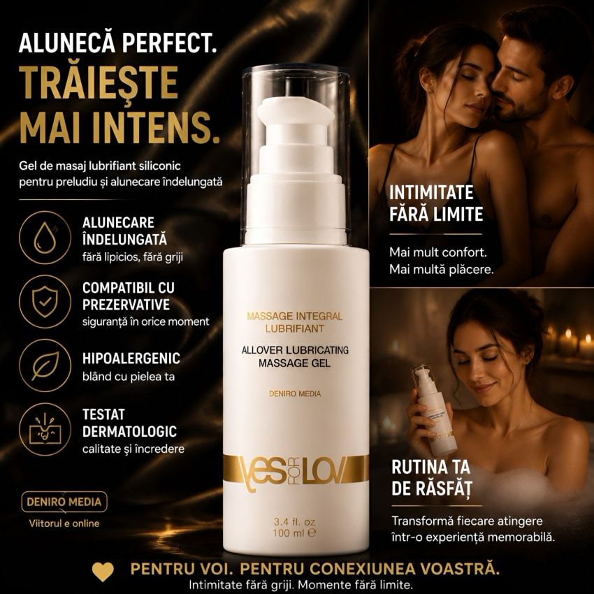 YESforLOV Gel Masaj Lubrifiant Allover 100 ml
